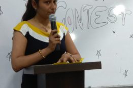Speaking contest at Rao Consultants
