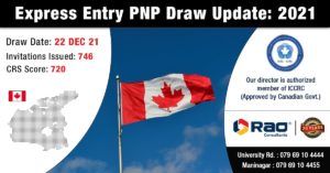 Express Entry PNP Draw Update - Rao Consultants