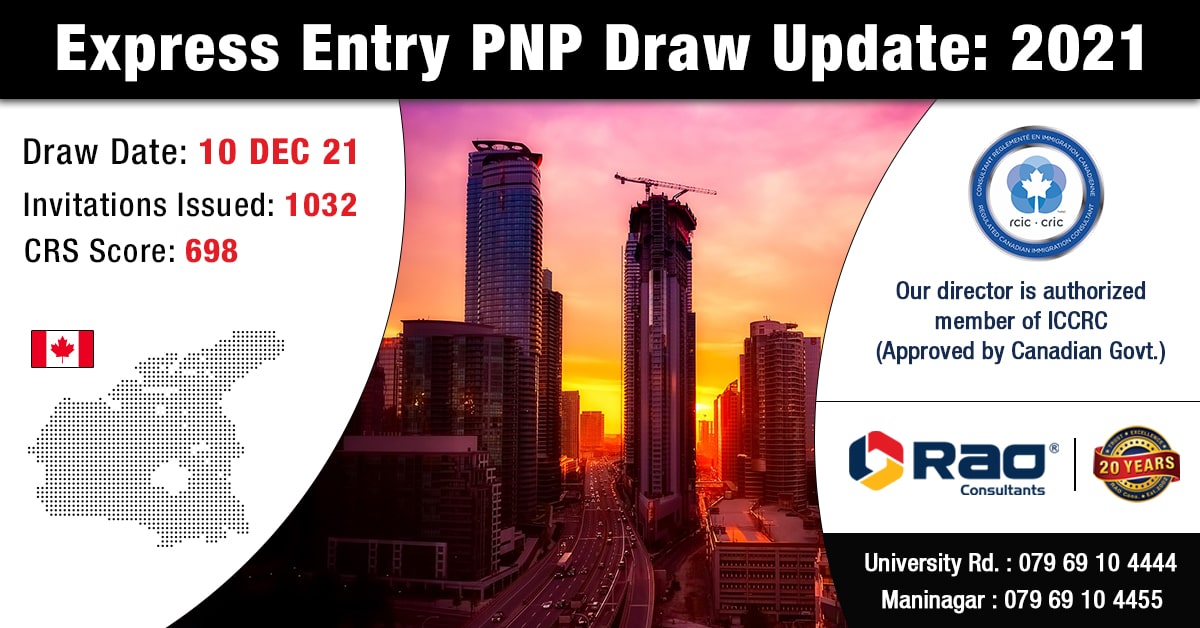 Express Entry Draw Update - Rao Consultants