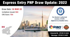 Express Entry PNP Draw - Rao Consultants