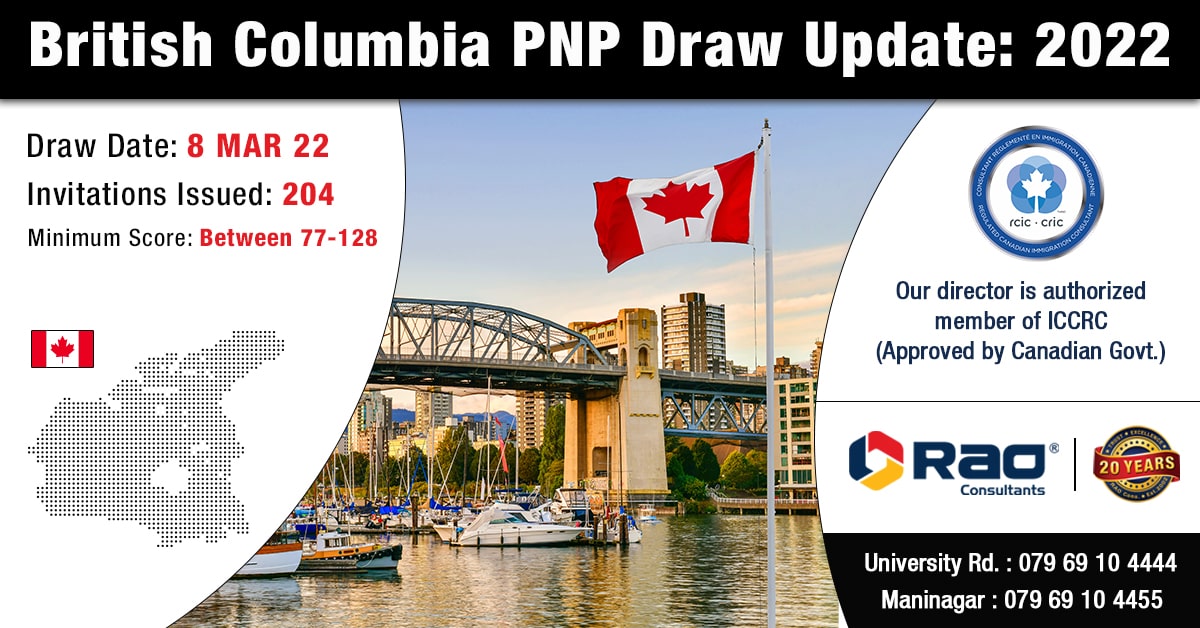 British Columbia PNP Draw - Rao Consultants