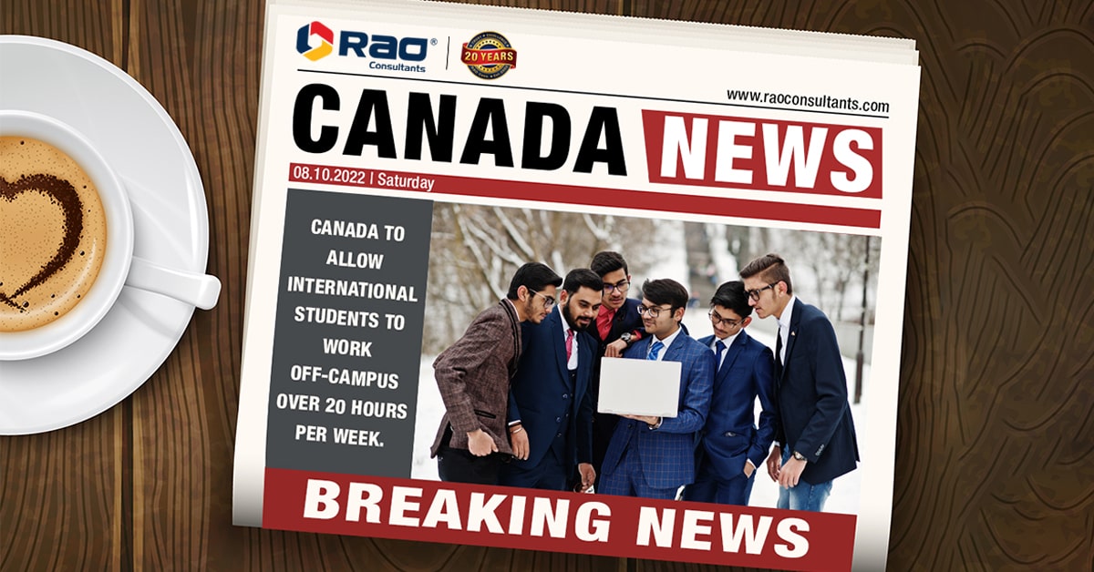 canada student working hours news