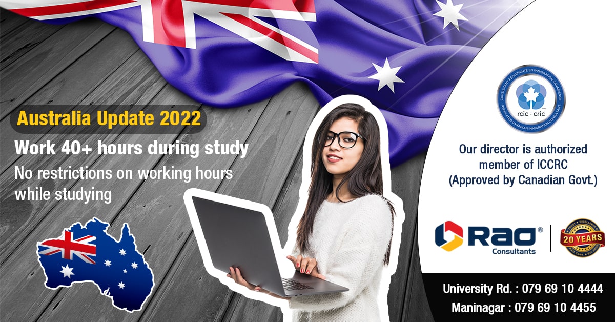 Students in Australia allowed additional hours to alleviate the work shortage