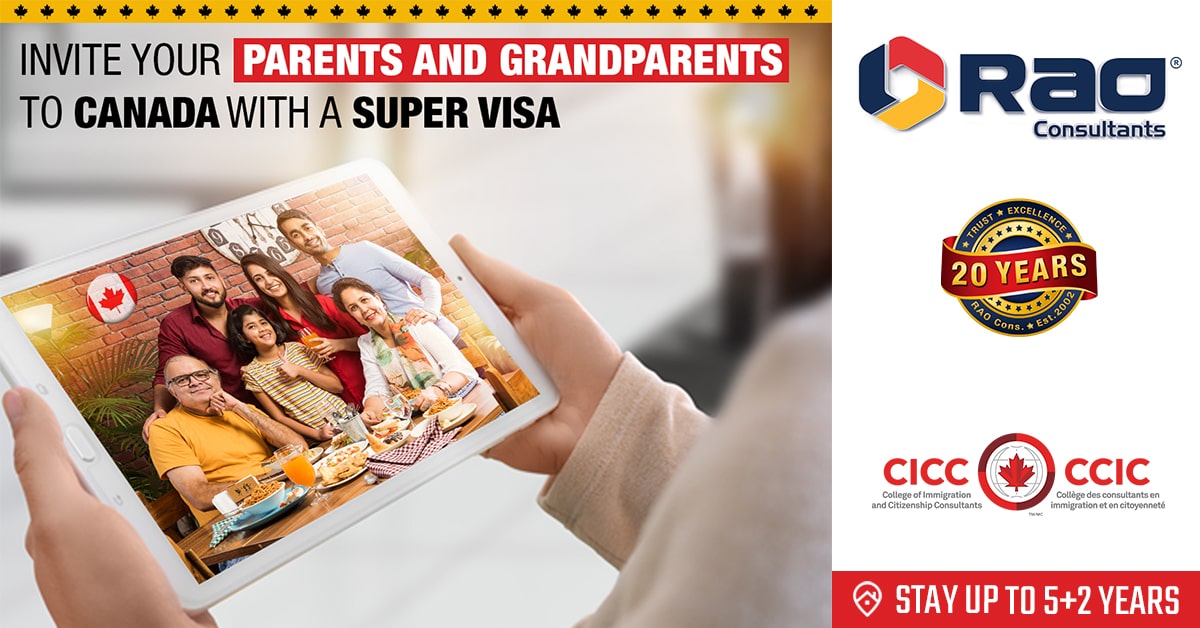 Super Visa – An Opportunity to Reunite With Your Sons and Grandsons in Canada