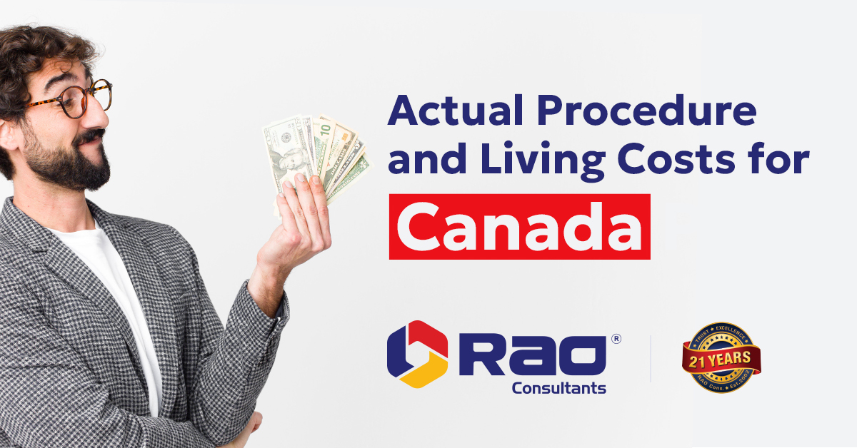 Actual Procedure and Living Costs for Canada PR