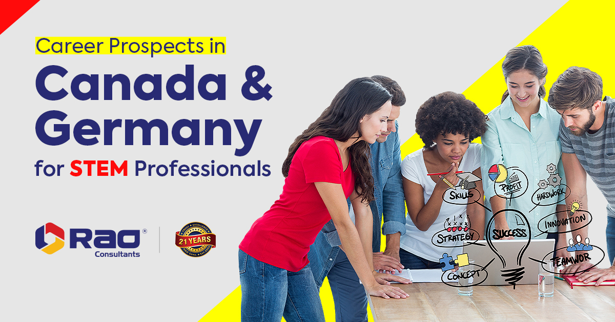 Career Prospects in Canada and Germany for STEM Professionals