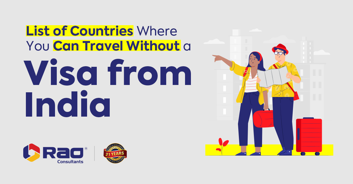 List of Countries Where You Can Travel Without a Visa from India