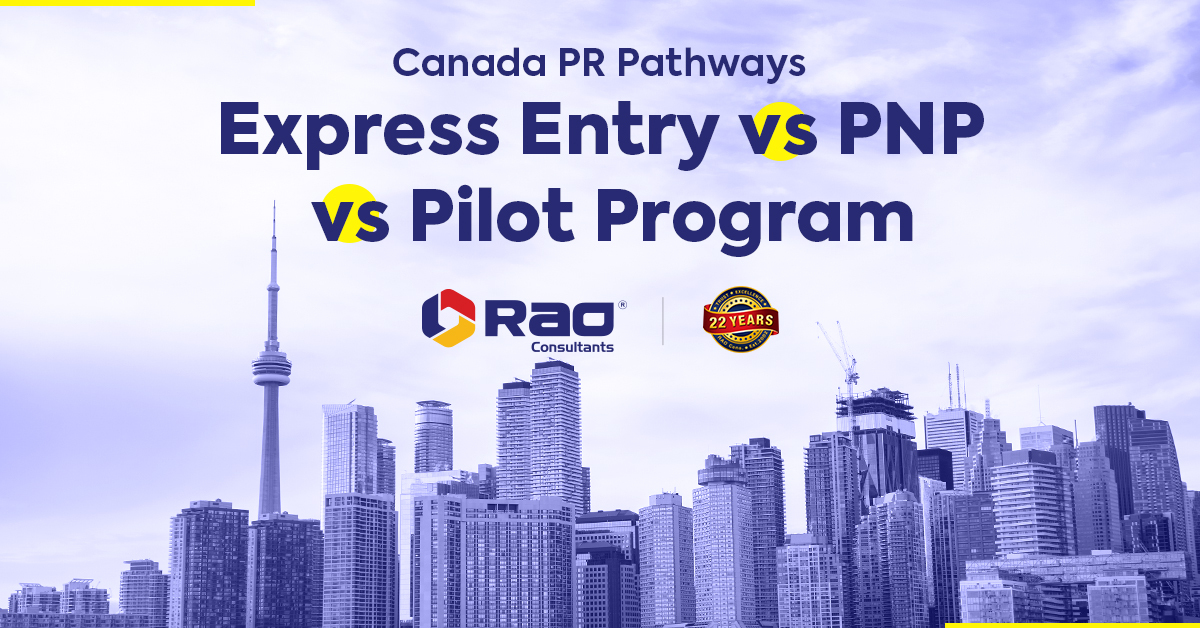 Canada PR Pathways – Express Entry vs PNP vs Pilot Program