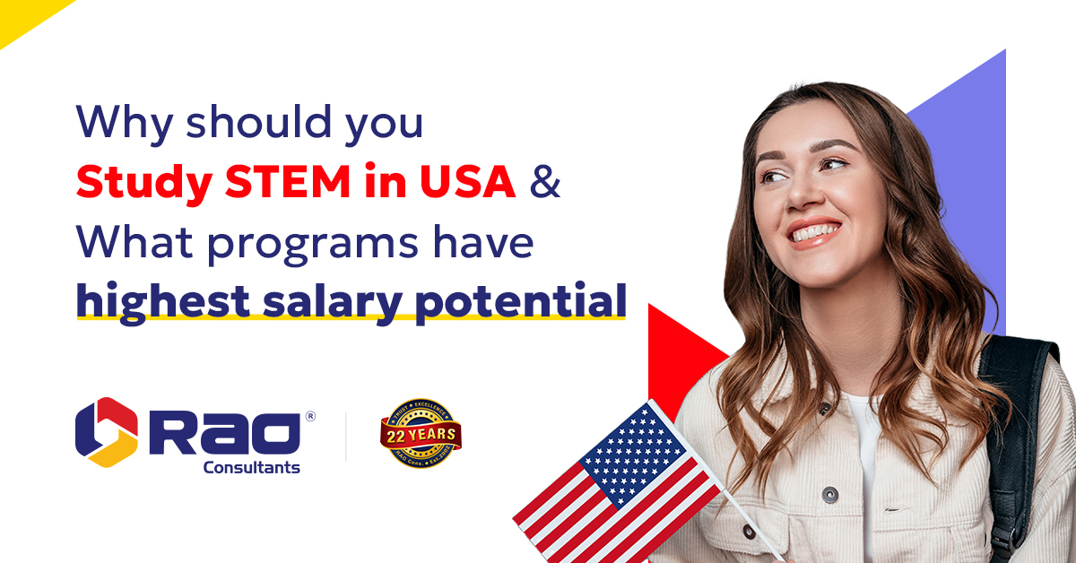 Why Should You Study STEM in USA and What Programs have Highest Salary Potential?