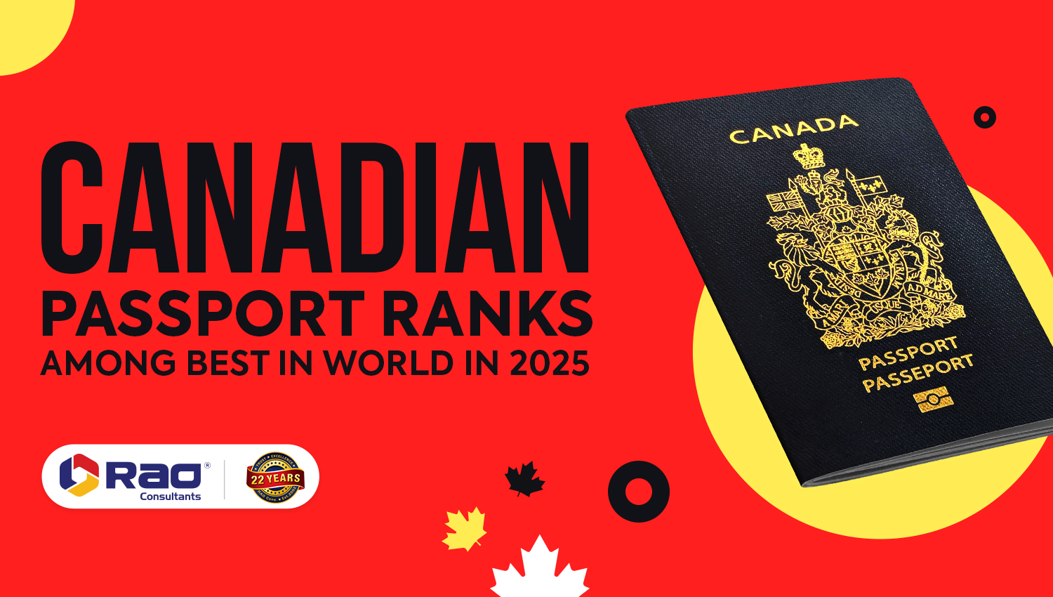 Canadian Passport Ranks Among Best in World in 2025