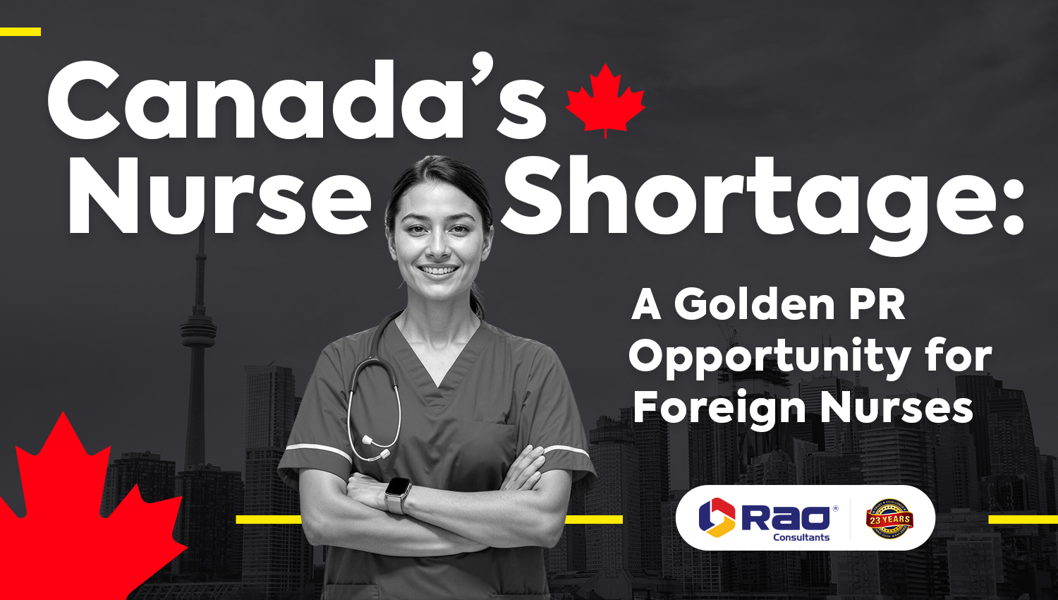 Healthcare Worker Shortage Helps Foreign Nurses Get PR in Canada